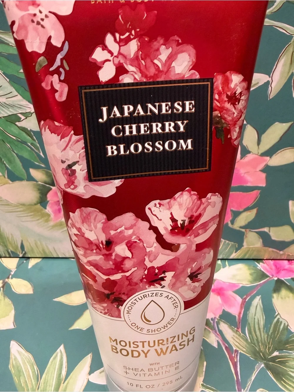 Bath & Body Works Japanese Cherry Blossom Moisturizing Body Wash 10 oz